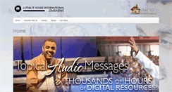 Desktop Screenshot of lighthousechapelzimbabwe.org